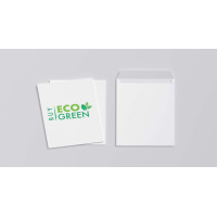 Eco White C4 Recycled Plainface Envelopes Box of 250