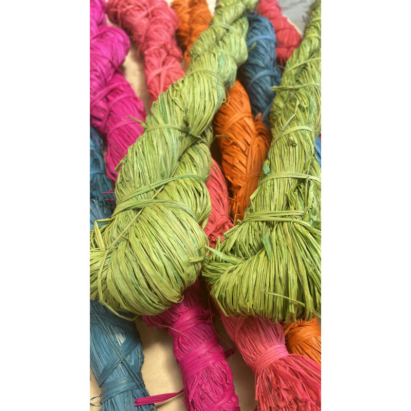 Buy Natural Raffia Coloured 250g Mint online wholesale